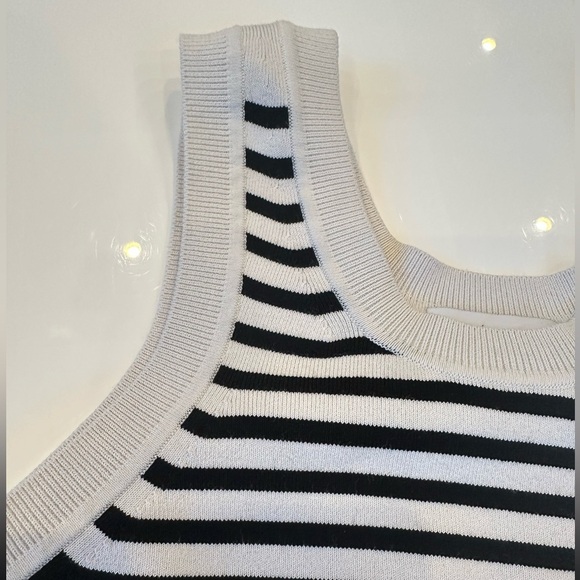 Tanya Taylor Bonnie Knit Striped Sweater Tank Size L retail $225 - Picture 5 of 7